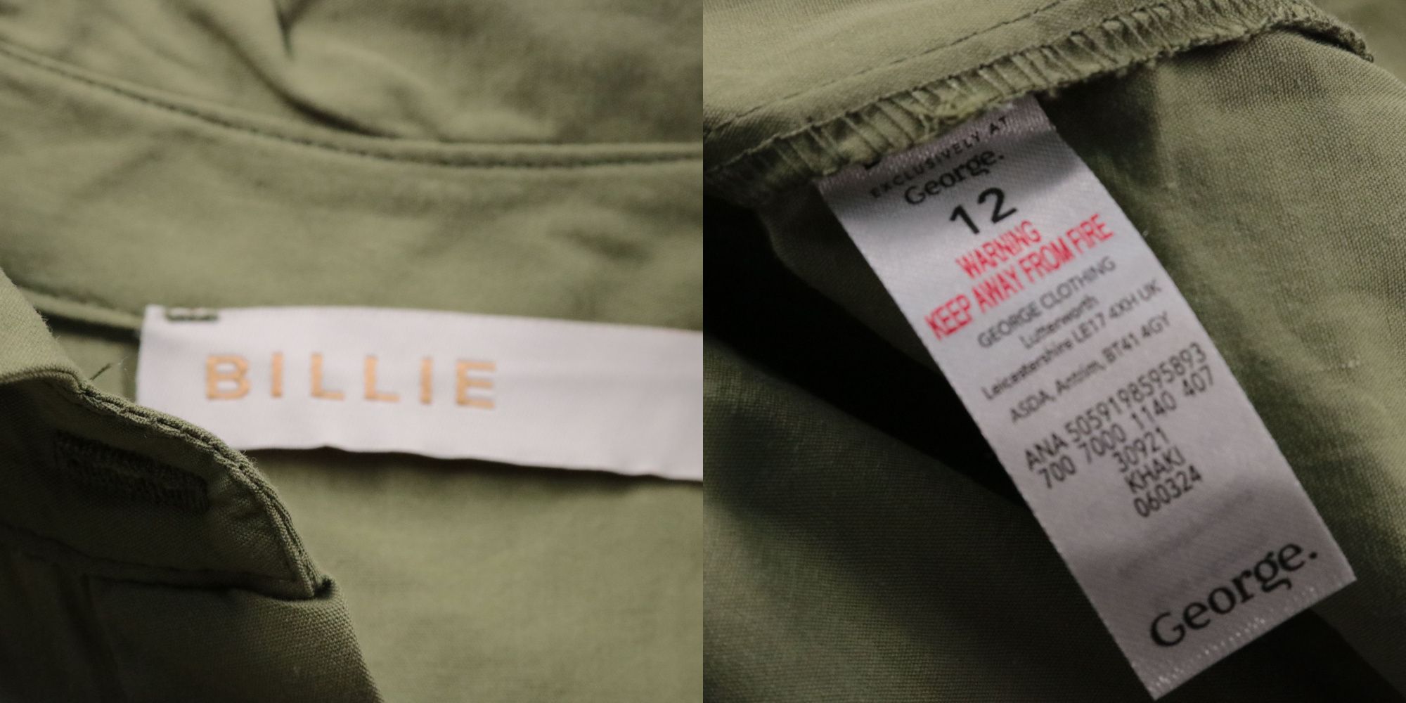 платье-рубашка Billie