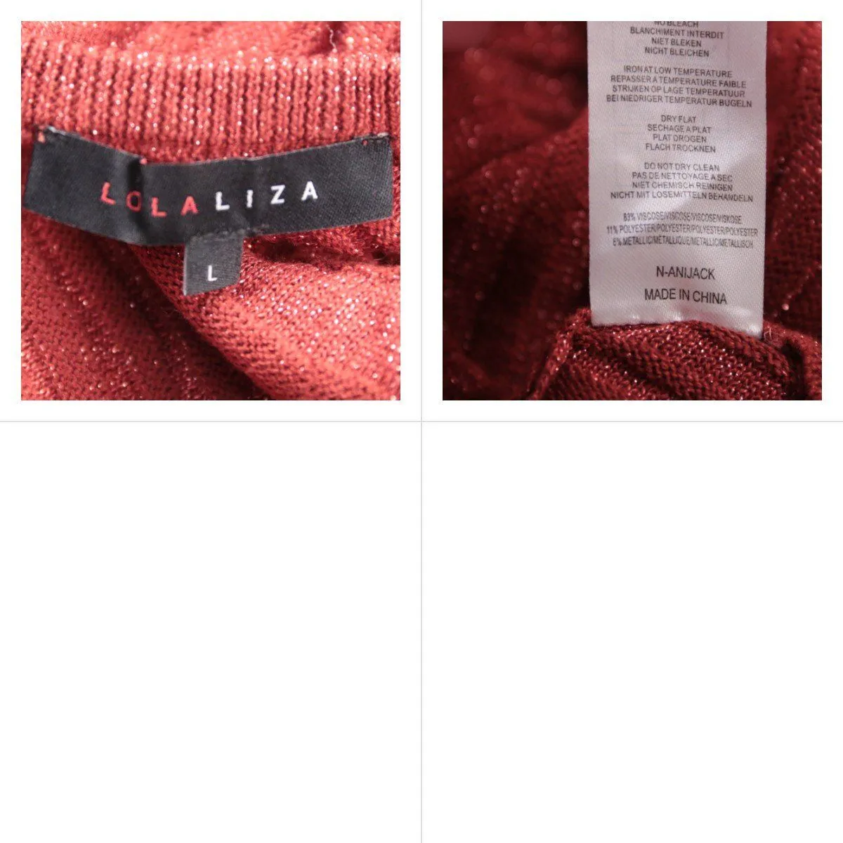 джемпер LolaLiza