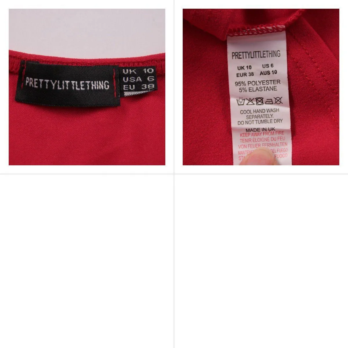 платье PrettyLittleThing